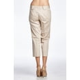 thumbnail image 2 of Flirtatious Women's Lightweight Capris - Stone - 9, 2 of 3