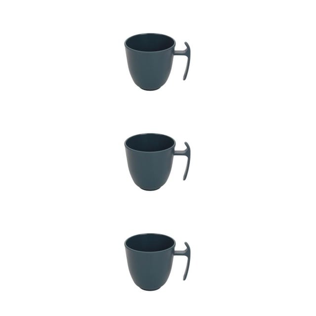 Injueey Taza de café de plástico universal reutilizable protección contra caídas taza tazas tazas de agua fiesta boda cereal leche regalo Type1 NO1