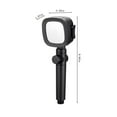 thumbnail image 3 of Turbo High Pressure Shower Head with 4 Bathing Modes, Water Stop Function, Universal Fit for Low Water Pressure, 3 of 6