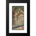 thumbnail image 2 of Utagawa Kuniyoshi 11x18 Black Modern Framed Museum Art Print Titled - Kisibe No Matsu (1820), 2 of 5