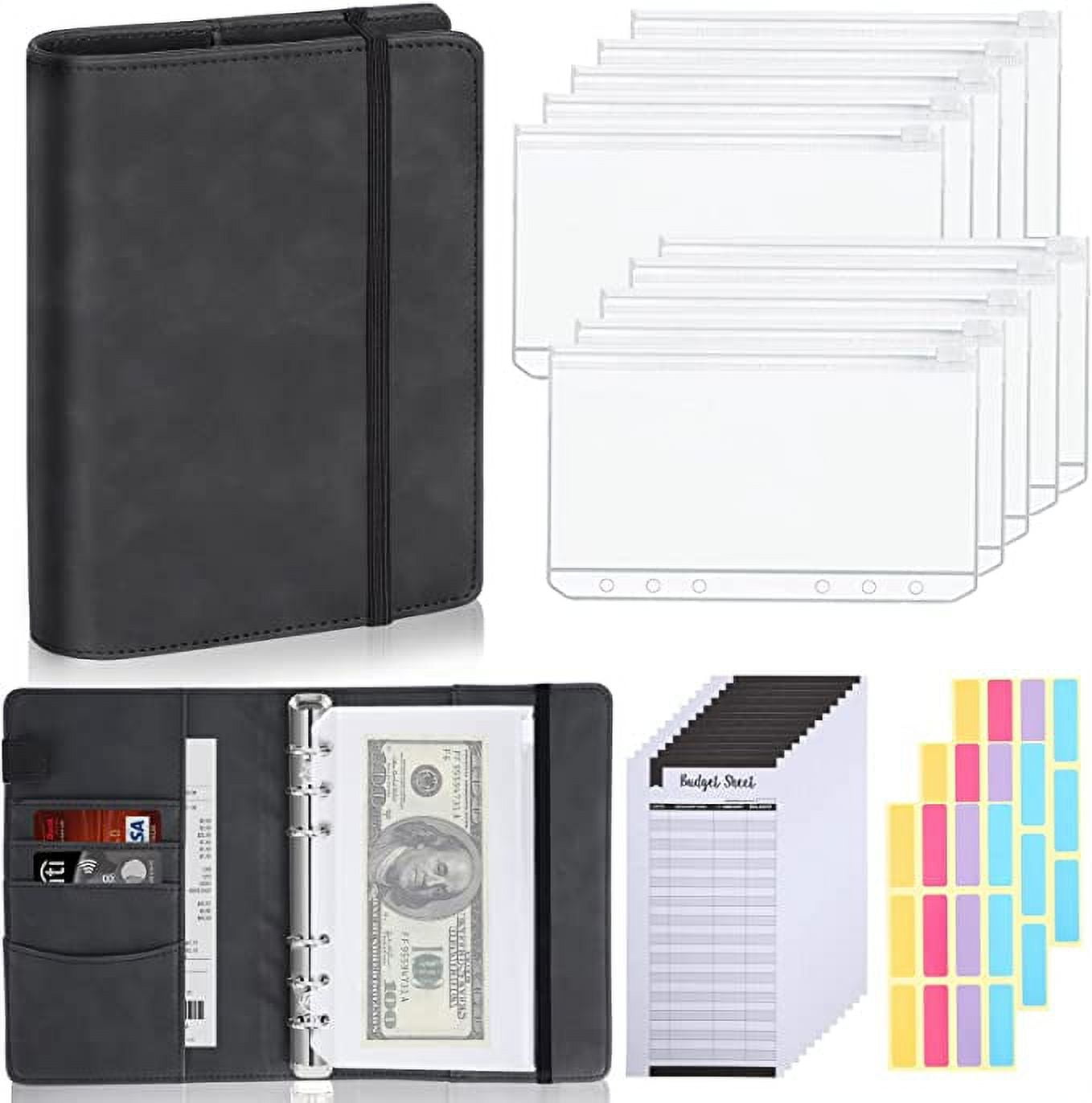 Budget Binder With Zipper Envelopes, Budget Binder With Cash Envelopes