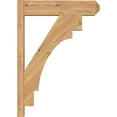 thumbnail image 3 of Ekena Millwork 5 1/2"W x 20"D x 28"H Merced Smooth Craftsman Outlooker, Western Red Cedar, 3 of 4