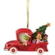 thumbnail image 1 of 2023 Adorno colgante de acrílico verde navideño, colgante de madera para vacaciones de Acción de Gracias de Navidad, decoración divertida para árbol de Navidad verde para regalos de fiesta en el hogar, 1 of 4