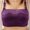 Purple, variant on Strap Bras for Women Without Underwire Top Support Sagging Bra Lace 3/4 Cup Underwear, 40