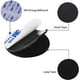 thumbnail image 3 of Adhesivo de doble cara extrafuerte 3M Scratch Extra Strong, tira autoadhesiva reutilizable negra redonda de 5 cm, adhesivo fuerte de doble cara para bricolaje/marcos de fotos, 20 piezas, 3 of 5