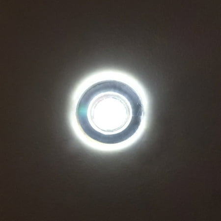 - 1 RecPro ROUND WHITE LED LIVEWELL COURTESY ACCENT LIGHT MARINE BOAT RV 12V WATERPROOF By RecPro Marine Products Ship from US