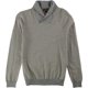 thumbnail image 1 of Tasso Elba suéter de punto de punto de arroz para hombre, gris, grande, 1 of 1