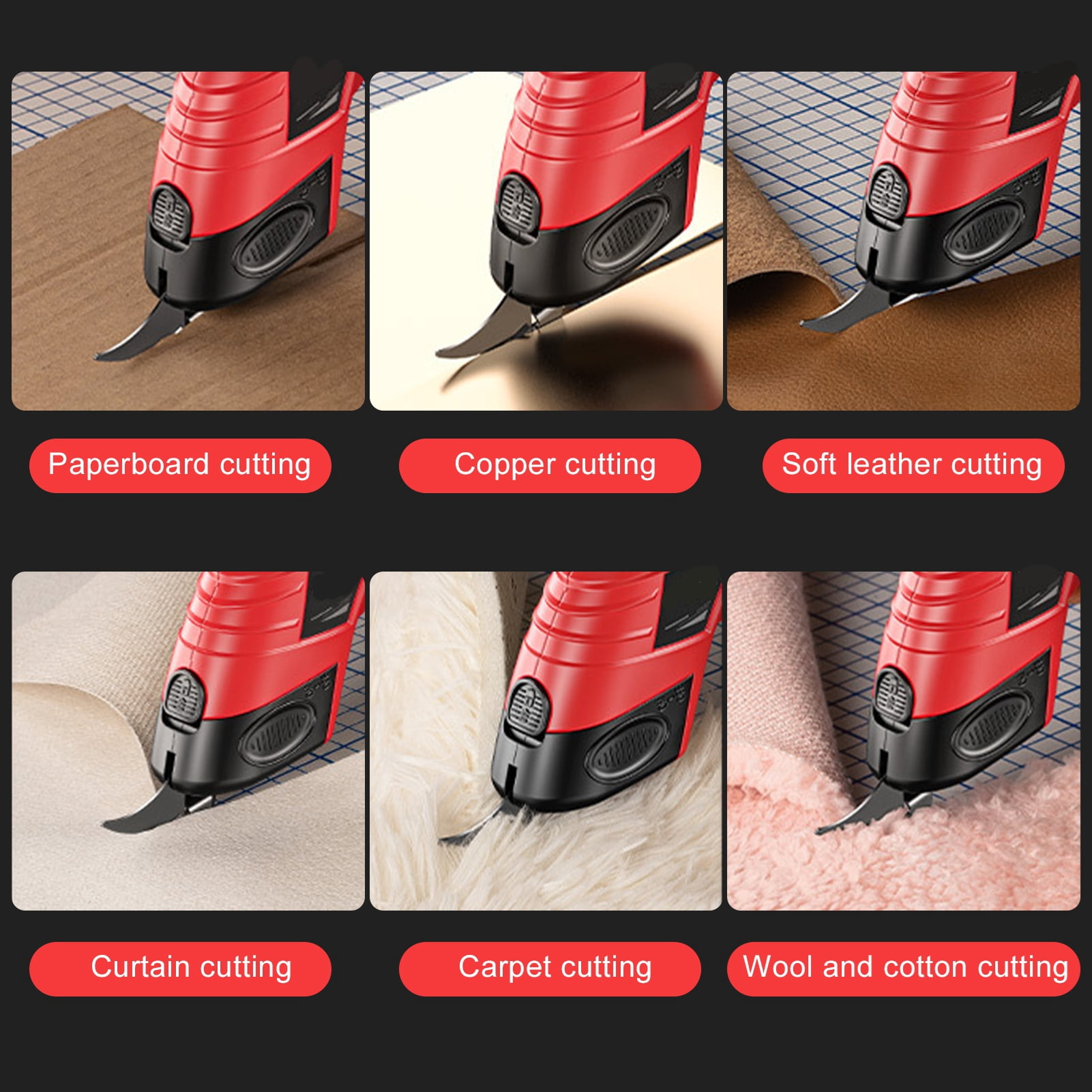 Tool Electric Scissor 4.2V Cordless Scissors With 2pcs Replaceable Tungsten Steel Blade Rechargeable Scissors Safety Switch Maximum Cut 9mm For Cotton Fabric, Plant Stems