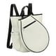 thumbnail image 3 of Mochila de tenis, bolsa de pickleball, regalo de bádminton, almacenamiento con bolsillos para mujeres y hombres Blanco, 3 of 9