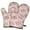 Doll Princess Pattern, variant on Cute Oven Mitts,Doll Princess Pattern Oven Mitt 2-Pack Set,Kitchen Gloves for Oven,Heat Resistant Oven Mitts 7.7"x12"