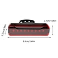 thumbnail image 3 of USB Rechargeable Bike Taillight, High-Brightness 9-LED Safety Light, IPX5 Waterproof Cycling Accessory, Easy Clip-On Design for Night Commuting/Road Biking, 3 of 9