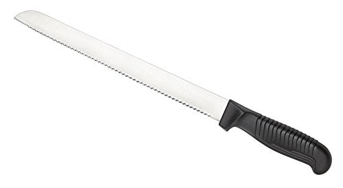 Bread Knife, Black Polymer Handle, Serrated by Spyderco