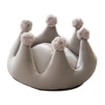 thumbnail image 5 of perfeclan Cat Bed Kennel Sleeping, Comfortable, Self Warming Snooze Pet Cat Nest s Cushion for Puppy Cats Kitten Dog Gray, 5 of 9