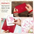thumbnail image 3 of WaaHome Funny Mother’s Day Card for Mom to Be - 5.5" x 8" for Wife Friends Mother to Be Card Thick Cardstock with Premium Envelope, 3 of 8