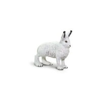 Safari Ltd. Arctic Hare Figurine - Lifelike 2.5" Model Figure - Educational Toy for Boys, Girls, and Kids Ages 3 