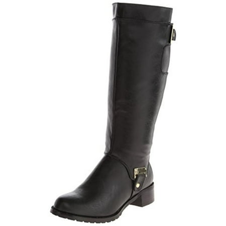 Bella Vita Womens Anya II Plus Wide Calf Faux Leather Riding Boots