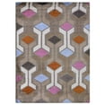 thumbnail image 2 of Rugsotic Carpets Handmade Rugs Hand Knotted Rectangle 5'x8' Multicolor Viscose for Indoor Use, 2 of 5