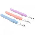 thumbnail image 5 of 19-Piece Multicolor TRP Handle Aluminum Hook Needle Set for Handcraft Knitting and Crochet, 5 of 8