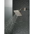 thumbnail image 5 of 5-Spray H2OkineticÃÃÂ® Angular Modern Raincan Shower Head in Stainless 52664-SS, 5 of 9