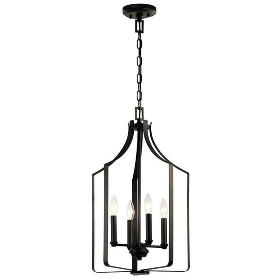42496OZ Kichler Lighting Morrigan - 4 light Mini Chandelier - with Traditional inspirations - 24.25 inches tall by 15 inches wide-Olde Bronze Finish