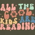 thumbnail image 3 of CafePress - All The Cool Kids Are Reading T Shirt - Men's Classic Graphic Cotton T-Shirt, 3 of 4