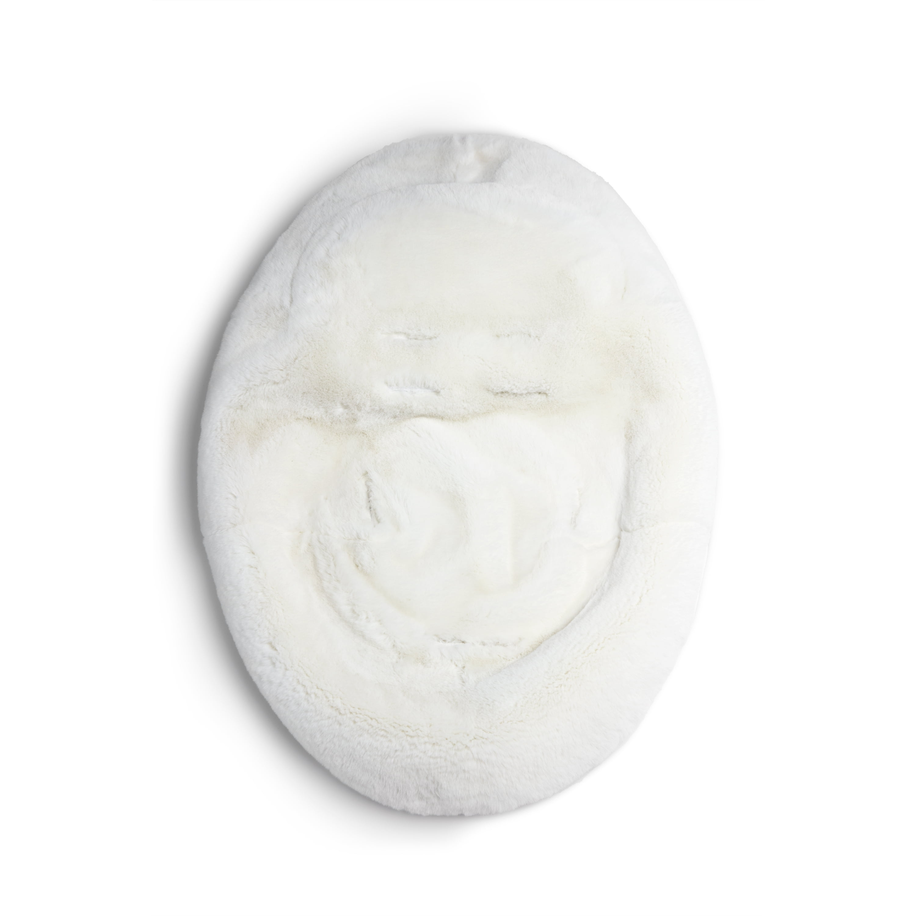 Munchkin® Seat Cover for Infant Baby Swing, Premium Ultra-Soft Faux Fur, White, Unisex