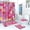 Multicolor-E, variant on EVA Shower Curtain Waterproof Heavy Duty No Drilling Required Thick Odorless Mold Resistant Rustproof Grommets 71 x 71 Inches for Bathroom, Clear Colorful
