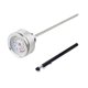 thumbnail image 4 of Indicador temperatura del aceite Varilla medidora del tanque aceite Accesorios para motocicleta Aleación aluminio resistente Profesional Plata, 4 of 8