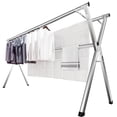 thumbnail image 1 of Tendedero de Ropa Retráctil, Tendedero Plegable para Interior y Exterior, Acero Inoxidable Extra Resistente, Grande y Portátil,Soporte para Lavandería con 20 Ganchos Antiviento, 1 of 6