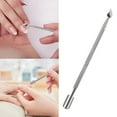 thumbnail image 2 of EXLEAF 2026 New Effective Cuticle Pusher the Little Steel Tool for Exfoliation Precise Design. Dead Skin Effectively for Manicure, Pedicure, Nail Care, Cuticle Removal, Salon Use, At-Home Grooming., 2 of 7