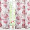 thumbnail image 6 of Floral Print Valance Curtain, Rod Pocket Rustic Farmhouse Flower Printed Short Curtain, 6 of 7