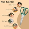 Deli Kitchen Scissor 5 in 1 Heavy Duty Multi-Function Kitchen Shears ...