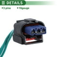 thumbnail image 4 of Ofertas únicas 3 Pin arneses de cableado del sensor de cigüeñal para VOLKSWAGEN ROUTAN 2009-2010 ensamblaje de cable de sensor eléctrico 18 gauge, 4 of 6