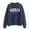 ZB Dark Blue, variant on Womens Brooklyn Letter Sweatshirts Crewneck Long Sleeve Varsity Style Relaxed Fit Pullover Tops Casual Shirts
