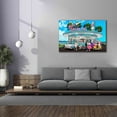 thumbnail image 4 of Epic Graffiti 'Rocket Drive-In' by Chris Dobrowolski, Canvas Wall Art, 60"x40", 4 of 8