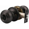 thumbnail image 2 of Satin Nickel Finish Lockset Keyless Privacy Interior Doors Bed and Bath Handle Levers, 2 of 7