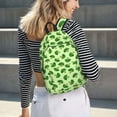 thumbnail image 5 of Wukai Broccoli Vegetables Durable Canvas Laptop Backpack,Adjustable Shoulder Straps,Water-Resistant,Large Capacity,Stylish Design, Fits 15-17in Laptops,Unisex for School,Office,Travel-Small, 5 of 5