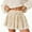 Khaki #38, variant on KDDYLITQ Skorts for Women Pleated Floral Ruffled Y2k Mini Skirt a Line Layered Drawstring Tennis Golf Flowy Shorts Casual Cute Short Skirt Black XL