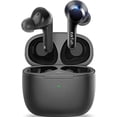 thumbnail image 1 of EarFun® Air Auriculares inalámbricos 2022 mejorados - Bluetooth con 4 micrófonos, resistente al agua IPX7, carga inalámbrica, bass intenso, carga rápida USB-C, 35h reproducción, 1 of 3