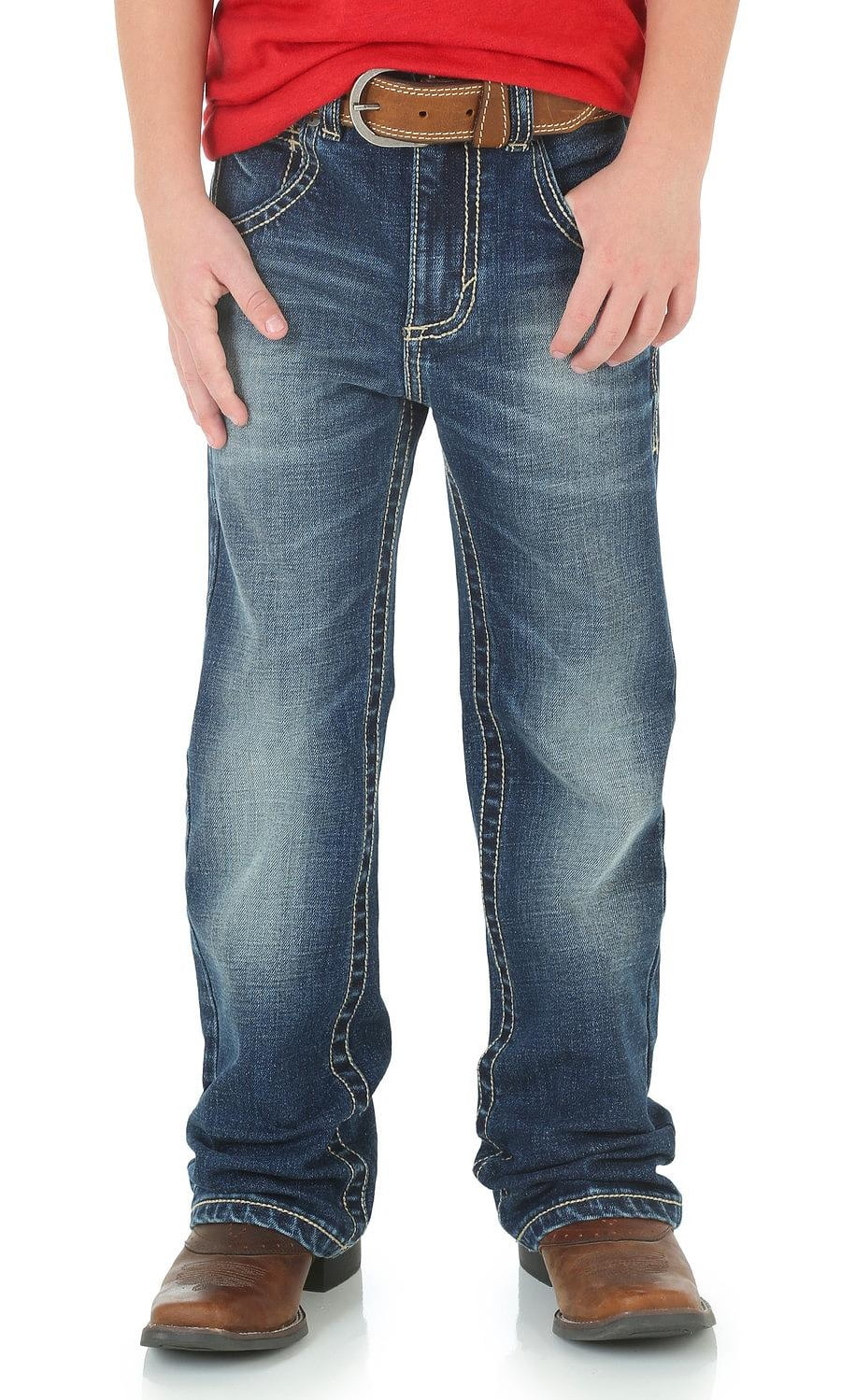 Wrangler Boys' 20X No. 42 Vintage Jeans Boot Cut - 42Bwxmd 