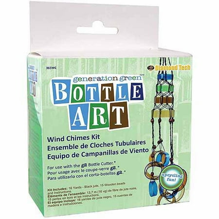 Diamond Tech Crafts Bottle Art Kit, Windchime