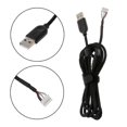 thumbnail image 4 of Mouse Cable Soft Durable Mouse Line Replacement Mouse Wire for G502 RGB Game Wired Mouse 2.1 Meters, 4 of 4