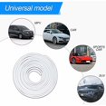 thumbnail image 4 of Car Door Edge Guards, (White) 16 Feet Universal U-Shaped Rubber Seal Protector Car Door Edge Guard for Most Cars, Door Edge Guards, 4 of 5