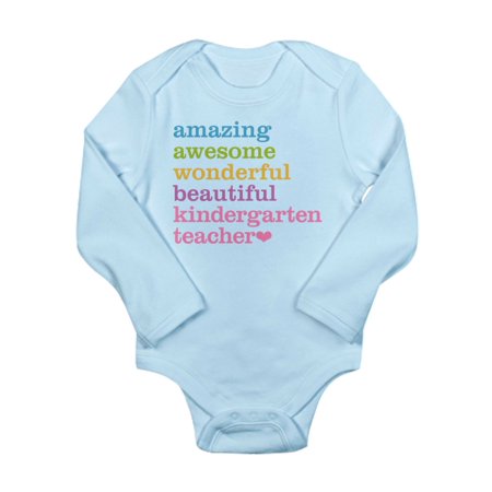 

CafePress - Kindergarten Teacher Body Suit - Long Sleeve Infant Bodysuit