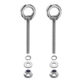 thumbnail image 1 of Uxcell M4 x 40mm Boulon de Levage en Acier Inoxydable 2 Pcs 302, 1 of 6