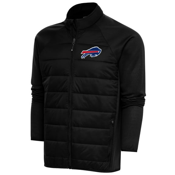 Men's Antigua  Black Buffalo Bills Altitude Full-Zip Jacket