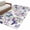 White, variant on Pink Flowers Area Rugs 4'x6', Washable Small Throw Rugs for Office Bathroom, Spring Floral Purple Butterflies Watercolor Indoor Outdoor Rug Non-Slip Low Pile Carpet Runner Reversible Floor Mats