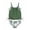 F59 Army Green, variant on Likimi Kids Girls Two Piece Swimsuits Crew Neck Floral Printed Straps Sleeveless Tankini Breathable Soft Swimwear For Beach Pool Black Size 7-8 Years