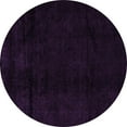 thumbnail image 1 of Ahgly Company Indoor Round Abstract Purple Modern Area Rugs, 6' Round, 1 of 4
