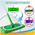 thumbnail image 5 of SUWU 4PC Reusable Mop Replacement Pad, Flat Floor Mop Cloth, Washable And Durable Replacement Mop Cloth, Dust Removal Mop Head, Wet And Dry Use, Easy To Clean, Cleaning Supplies, 5 of 6